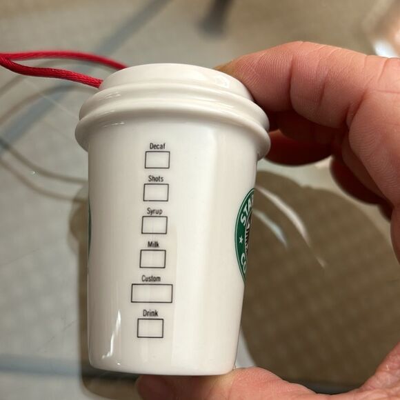 Starbucks Coffee Christmas 2006 Ornament Coffee Cup - Picture 3 of 4